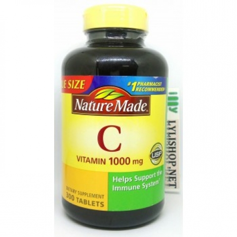 tăng cường sức đề kháng Vitamin C 180 viên từ Mỹ