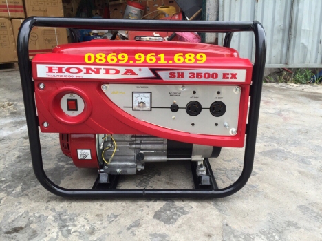 Máy phát điện chạy xăng honda SH3500 2.8kw_đề_đỏ