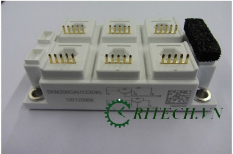 chuyên bán SKM200GAH123DKL Modul IGBT kép 200A 1200V giá rẻ