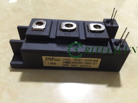 chuyên bán 2MBI200SK-060, A50L-0001-0260#S IGBT Fuji 200A 600V chính hãng
