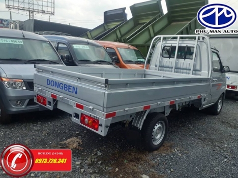 Xe tải nhẹ Dongben 990kg thùng dài 2m9.