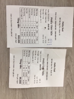 Máy tính tiền cho tiệm nail tại Đắk Lắk