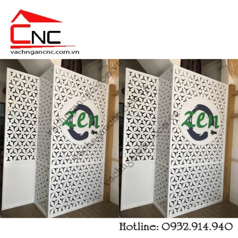 Thi công vách ngăn cnc nội thất phòng spa đẹp tại Ông Ích Khiêm Q11