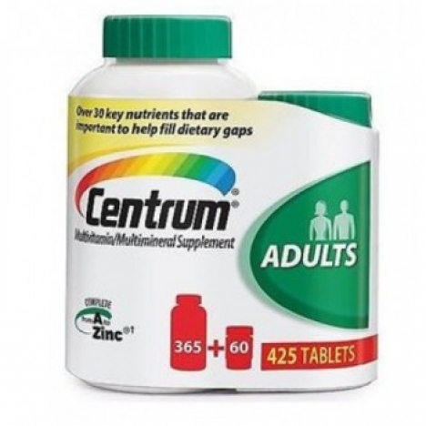 Centrum 425 viên Adults từ Mỹ Vitamin tổng hợp sức khỏe