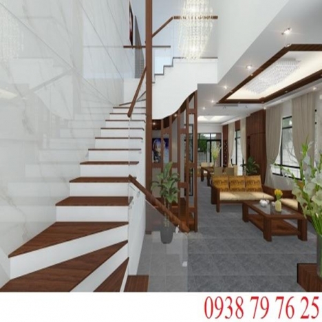 Nhà đẹp trở lại khi thi công vách ngăn cầu thang cnc