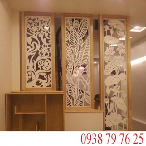 Nhà đẹp trở lại khi thi công vách ngăn cầu thang cnc