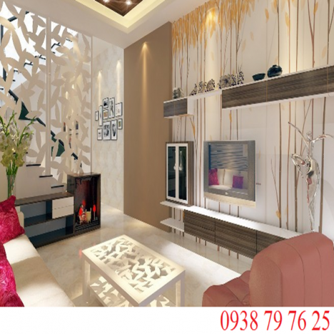 Nhà đẹp trở lại khi thi công vách ngăn cầu thang cnc