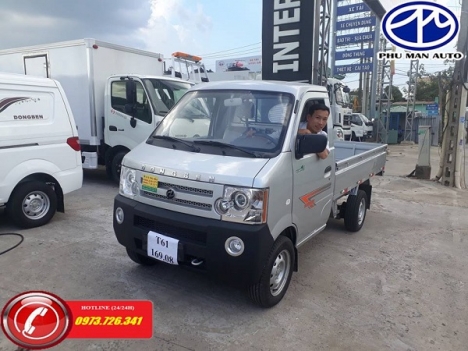 Xe tải nhẹ Dongben 870kg đời 2018 có trợ lực lái.