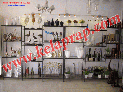 Kệ shoroow tháo ráp,giá kệ trưng bày tiết kiệm chi phí di chuyển gọn nhẹ Việt Cường Phát