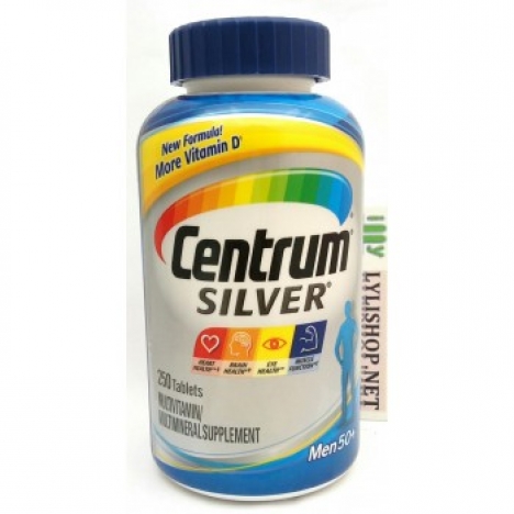 Thuốc Bổ Centrum Silver Dành Cho Nam Giới Trên 50 Tuổi