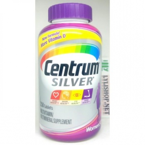 Centrum Silver  250 viên từ mỹ Vitamin cho phụ nữ trên 50 tuổi