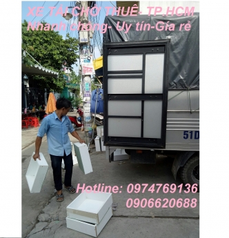 Xe tải chở thuê quận Bình Chánh – 0974769136 – chuyển nhà, văn phòng giá rẻ