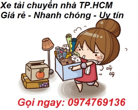 Xe tải chở thuê quận Bình Chánh – 0974769136 – chuyển nhà, văn phòng giá rẻ