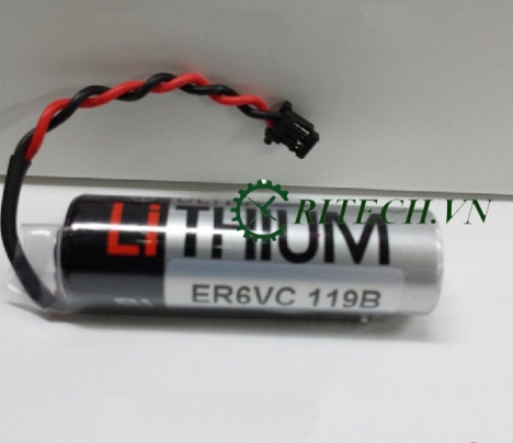 CHUYÊN CUNG CẤP ER6VC119B 3.6V Pin cho Servo Mitsubishi MR-J3, PLC CHÍNH HÃNG