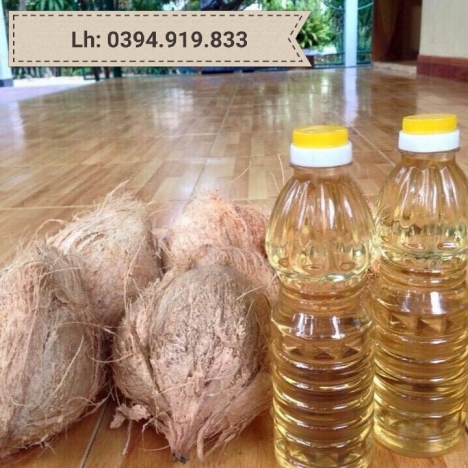 Dầu dừa nguyên chất nhà làm