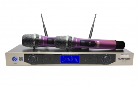 Mic Không dây CHÍNH HÃNG Guinness MU-1182 NEW2018