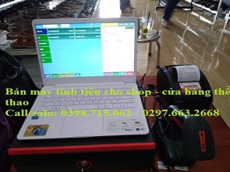  Bán phần mềm tính tiền cho cửa hàng dép, shop thể thao tại Bình Dương 
