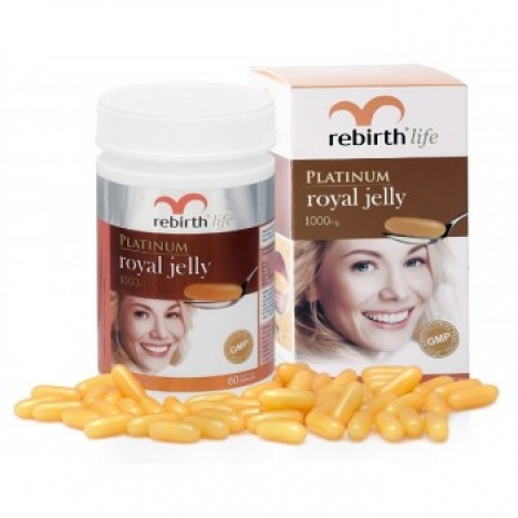 bồi bổ cơ thể Sữa ong chúa Royal Jelly  60 viên của Úc