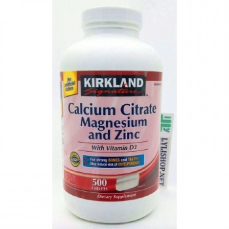 Calcium Vitamin D Magnesium 500 viên chống loãng xương từ Mỹ