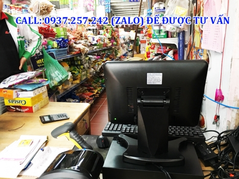 Lắp đặt bộ máy tính tiền cho shop, siêu thị, tạp hóa tại Cần Thơ