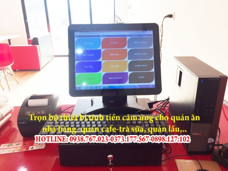 Bán máy tính tiền giá rẻ cho quán café tại Hà Nội