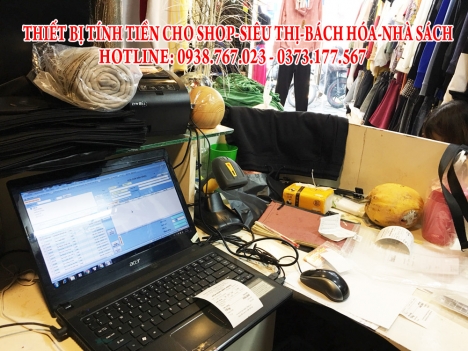Bán máy tính tiền cho shop- tạp hóa tại Nghệ an