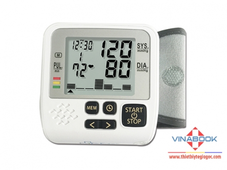 Máy đo huyết áp điện tử cổ tay MediKare-DK39 Plus..