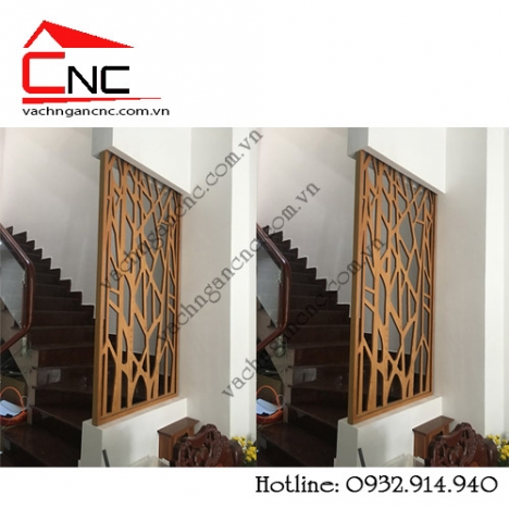 Những hình ảnh vách ngăn hoa văn cầu thang cnc đẹp hcm Q9