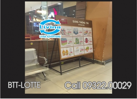 Standee chân sắt- Các loại standee giá rẻ tại Quận Thanh Xuân