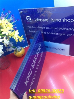 Biển phòng ban giá rẻ- Cung cấp các loại biển phòng ban theo yêu cầu