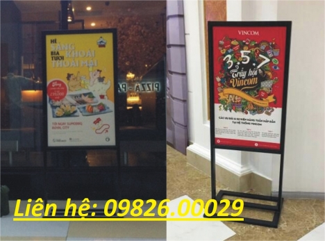 Standee chân sắt- Các loại standee giá rẻ tại Quận Thanh Xuân