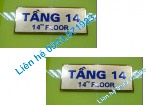 Biển phòng ban giá rẻ- Cung cấp các loại biển phòng ban theo yêu cầu
