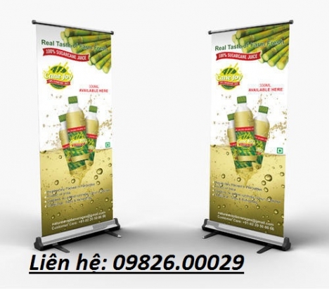 Standee chân sắt- Các loại standee giá rẻ tại Quận Thanh Xuân
