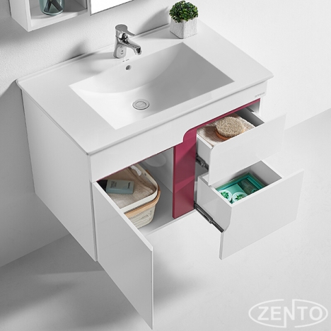 Bộ tủ, chậu, kệ gương Lavabo ZT-LV993-3E