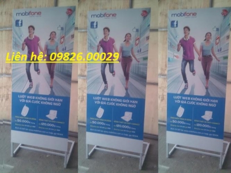 Standee chân sắt- Các loại standee giá rẻ tại Quận Thanh Xuân