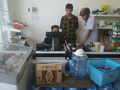 Máy tính tiền giá rẻ cho mini mart tại  Kon tum