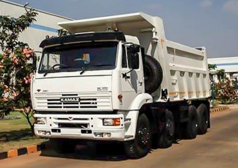 Xe Ben Kamaz 65115(6X4), Thùng Oval 10M3 - Euro 3