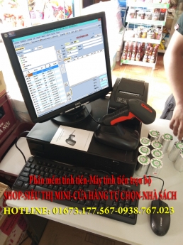 Bán máy tính tiền trọn bộ cho tạp hóa tại Thái Bình