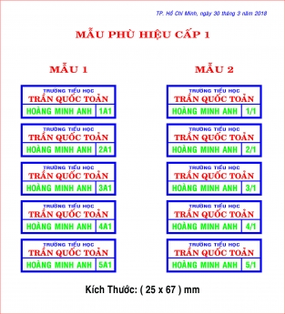 In logo/nhãn tên trên chất liệu vải keo/ decal/bạt hiflex/inox đổ keo