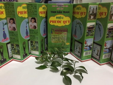 Dầu tràm cho bé