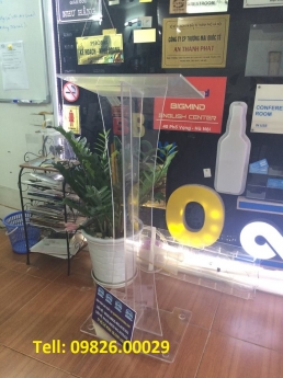 Bục phát biểu sử dụng nhiều tại Hà Nội- CUng cấp các loại bục phát biểu giá rẻ