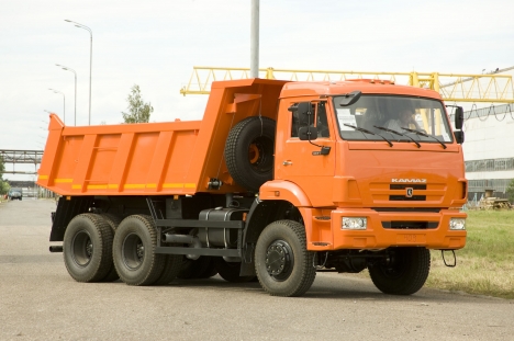 Xe Ben Kamaz 65111( 6X6), Thùng Ben 10M3