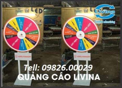 Vòng quay để bàn để đất- Vòng quay để bàn ngang