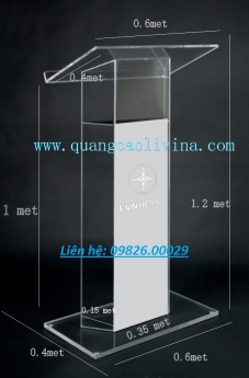 Bục phát biểu sử dụng nhiều tại Hà Nội- CUng cấp các loại bục phát biểu giá rẻ