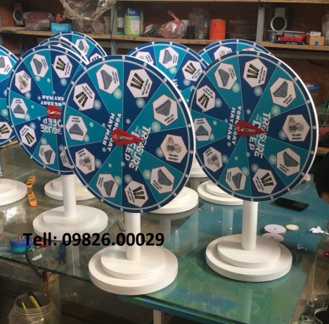 Vòng quay để bàn để đất- Vòng quay để bàn ngang