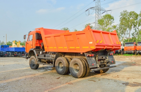 Xe Ben Kamaz 65111( 6X6), Thùng Ben 10M3
