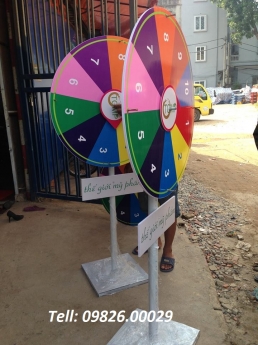 Vòng quay để bàn để đất- Vòng quay để bàn ngang