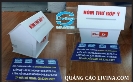 Sản phẩm hòm thư góp ý có sẵn bán với giá rẻ