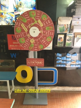 Vòng quay để bàn để đất- Vòng quay để bàn ngang