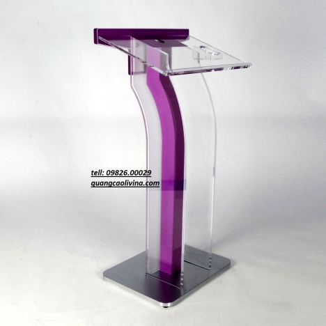 Bục phát biểu sử dụng nhiều tại Hà Nội- CUng cấp các loại bục phát biểu giá rẻ